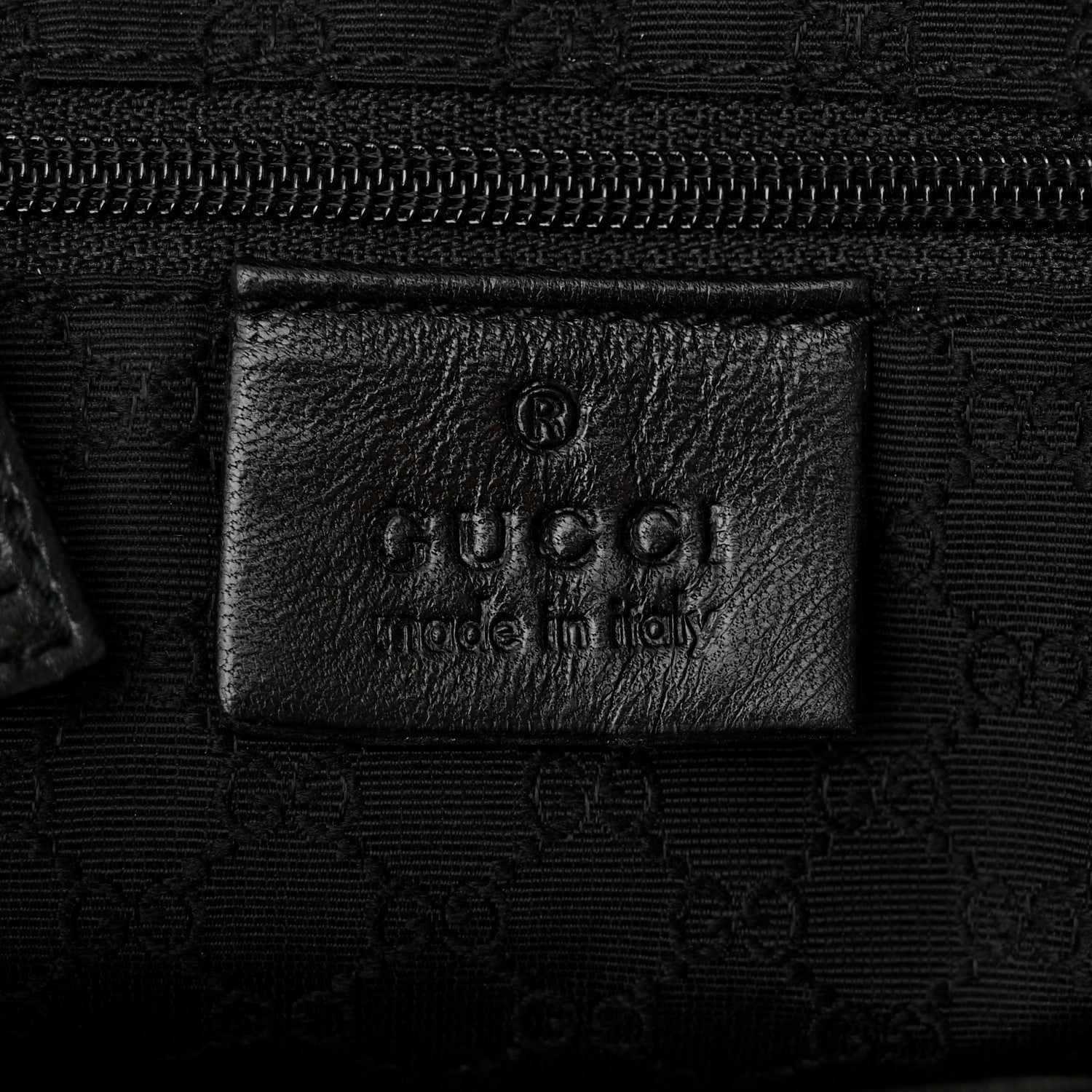 Gucci Lambskin Tassel Pouch Black 6 of 13