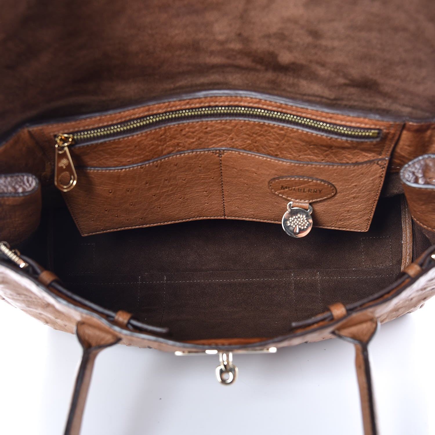Mulberry Ostrich Bayswater Oak 6 of 13