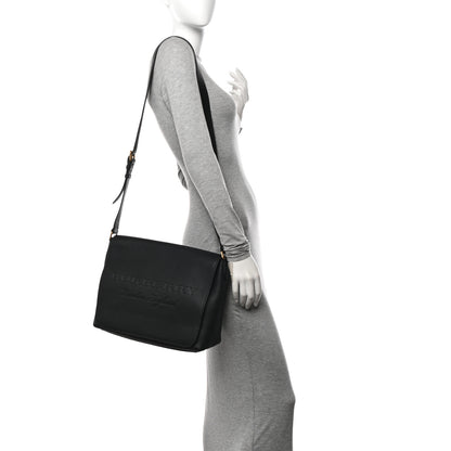 Burberry Signature Grain Medium Burleigh Crossbody Bag Black 2 of 11