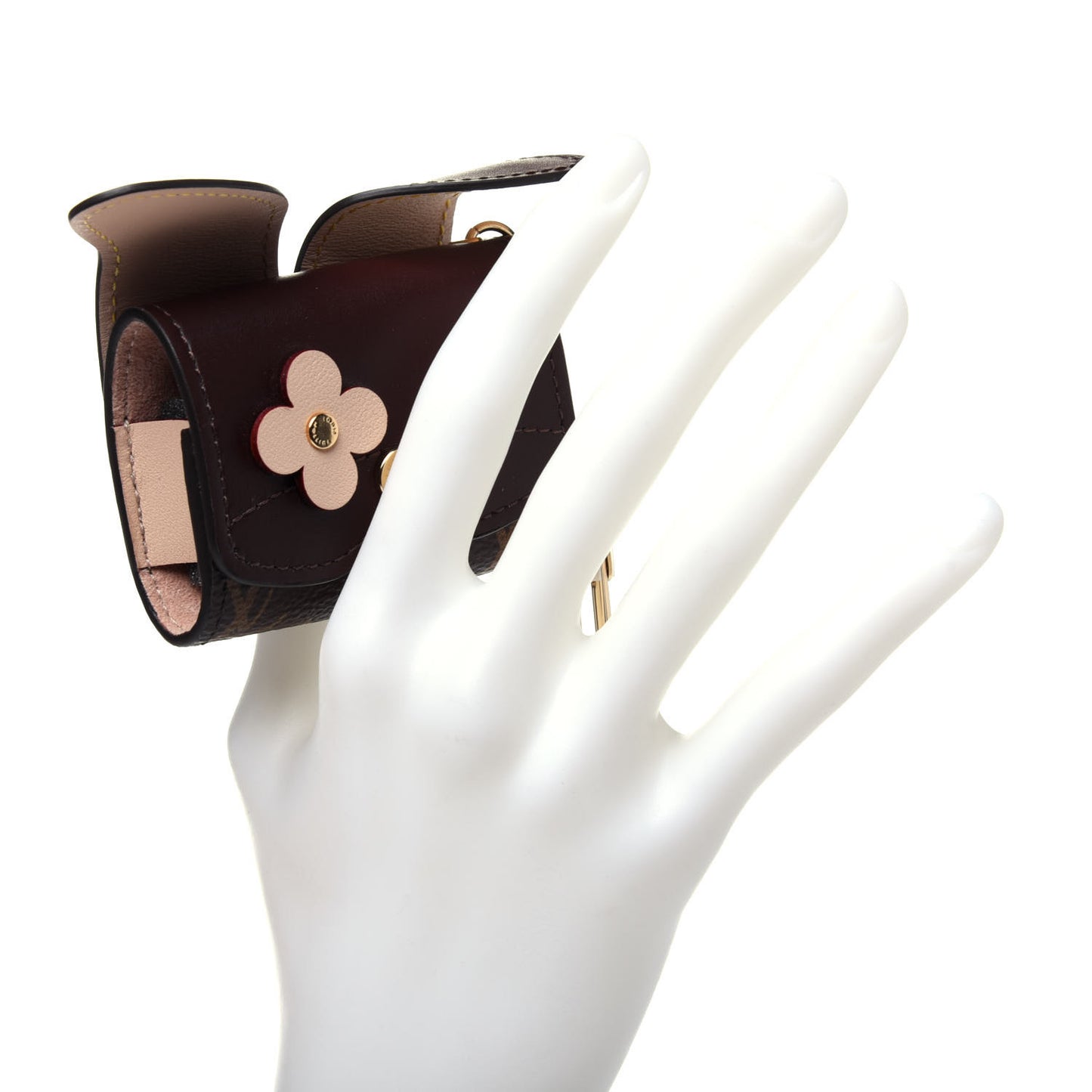 Monogram Dog Earpods Case Marron