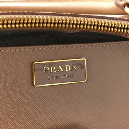 Prada Saffiano Medium Galleria Double Zip Tote Cammeo 10 of 13