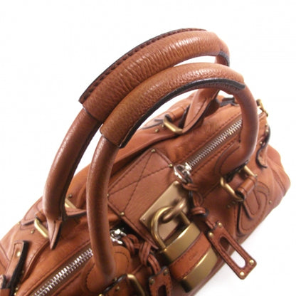 Chloe Leather Paddington Tote Brown 6 of 17