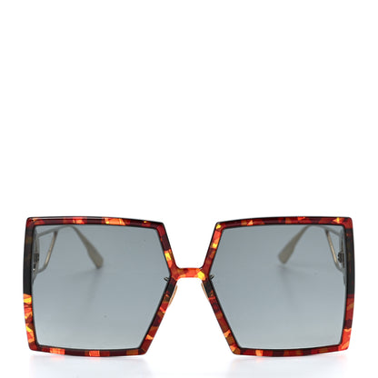 Christian Dior Acetate Square 30 Montaigne Sunglasses Tortoise 2 of 6
