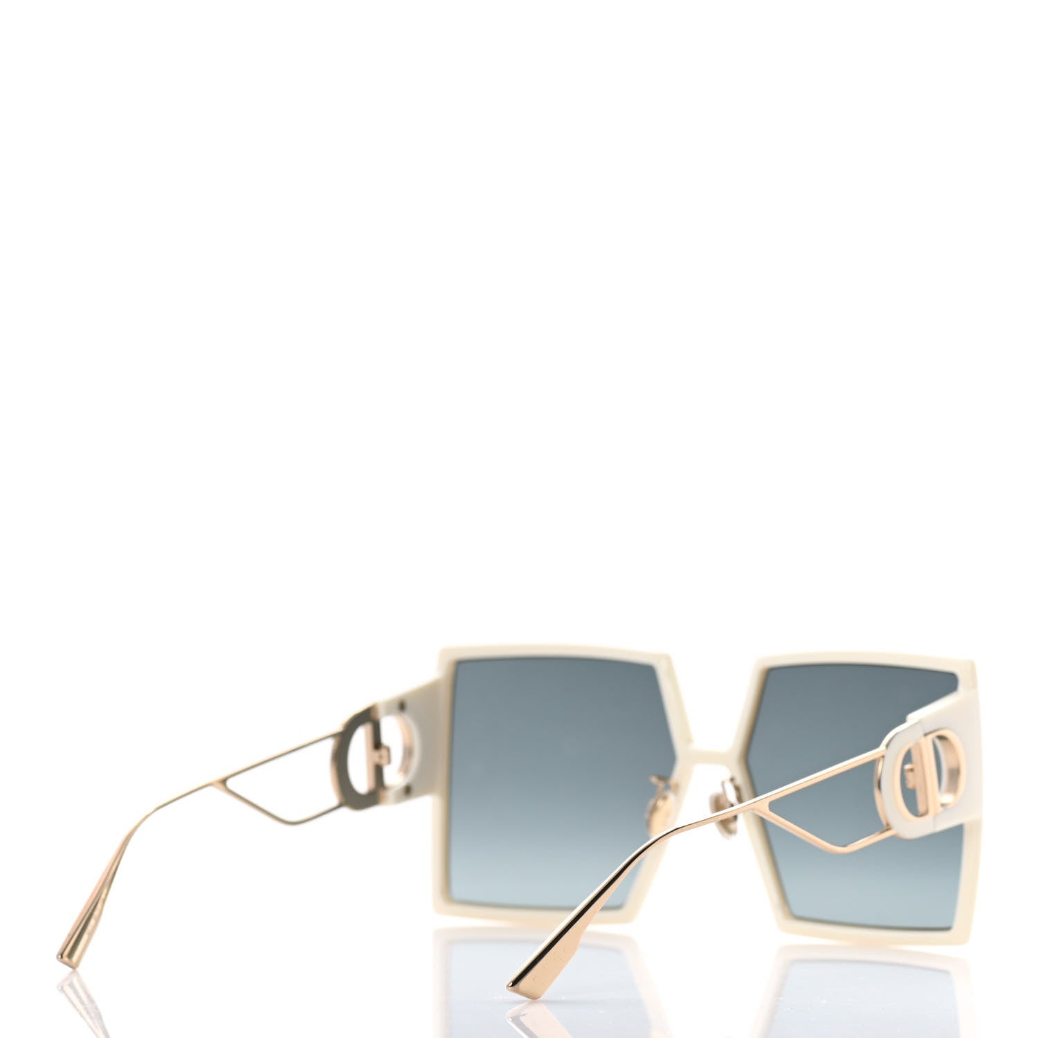 Christian Dior Square 30 Montaigne Sunglasses White 4 of 8
