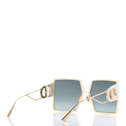 Christian Dior Square 30 Montaigne Sunglasses White 4 of 8