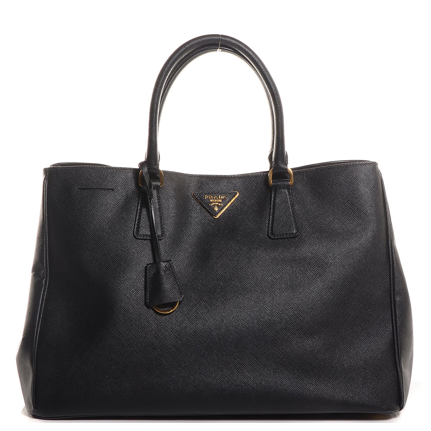 Saffiano Lux Large Tote Nero Black