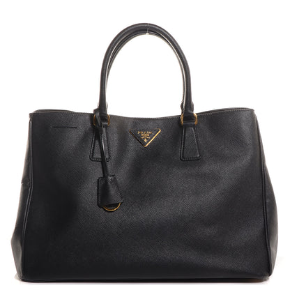 Prada Saffiano Lux Large Tote Nero Black 1 of 14