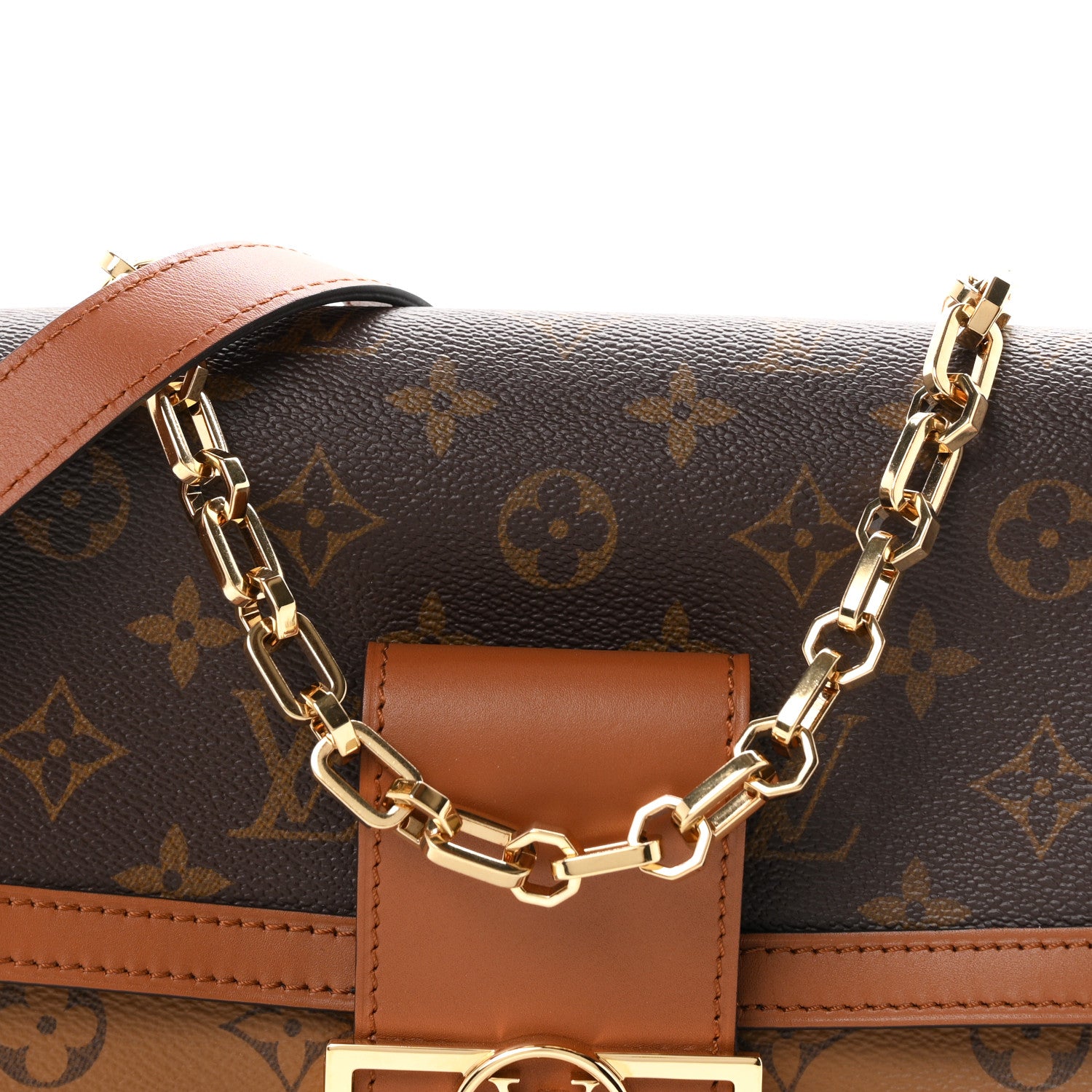 Louis Vuitton Reverse Monogram Dauphine MM 8 of 11