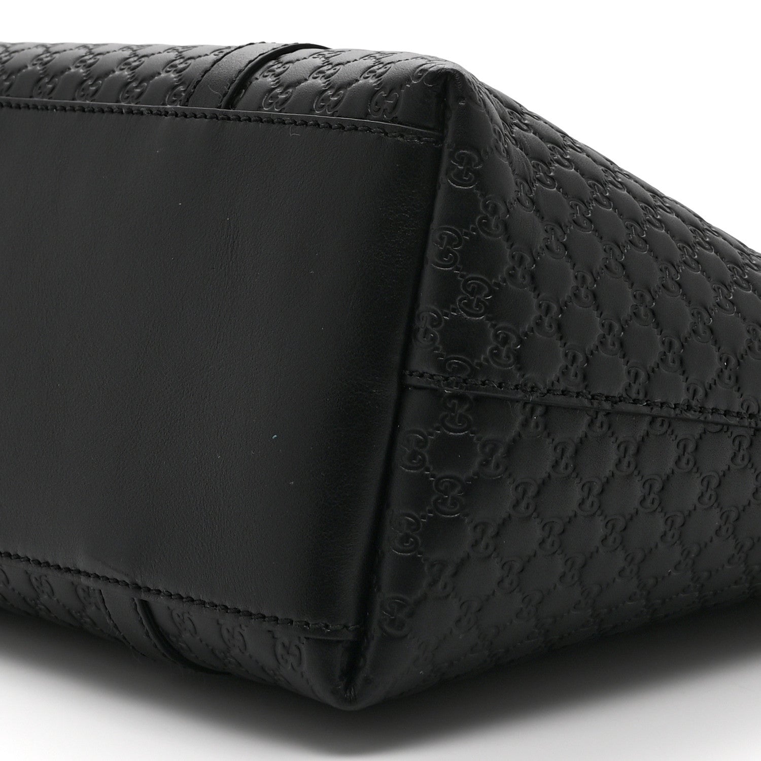 Gucci Soft Microguccissima Small Zippered Satchel Black 11 of 11