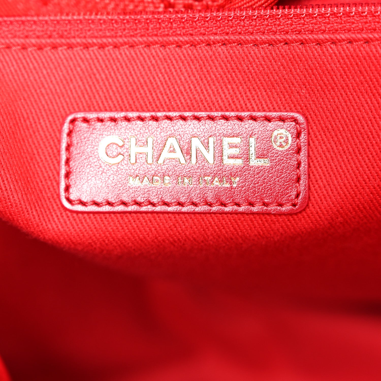 Chanel Mixed Fibers Striped Medium Deauville Tote Red 6 of 11