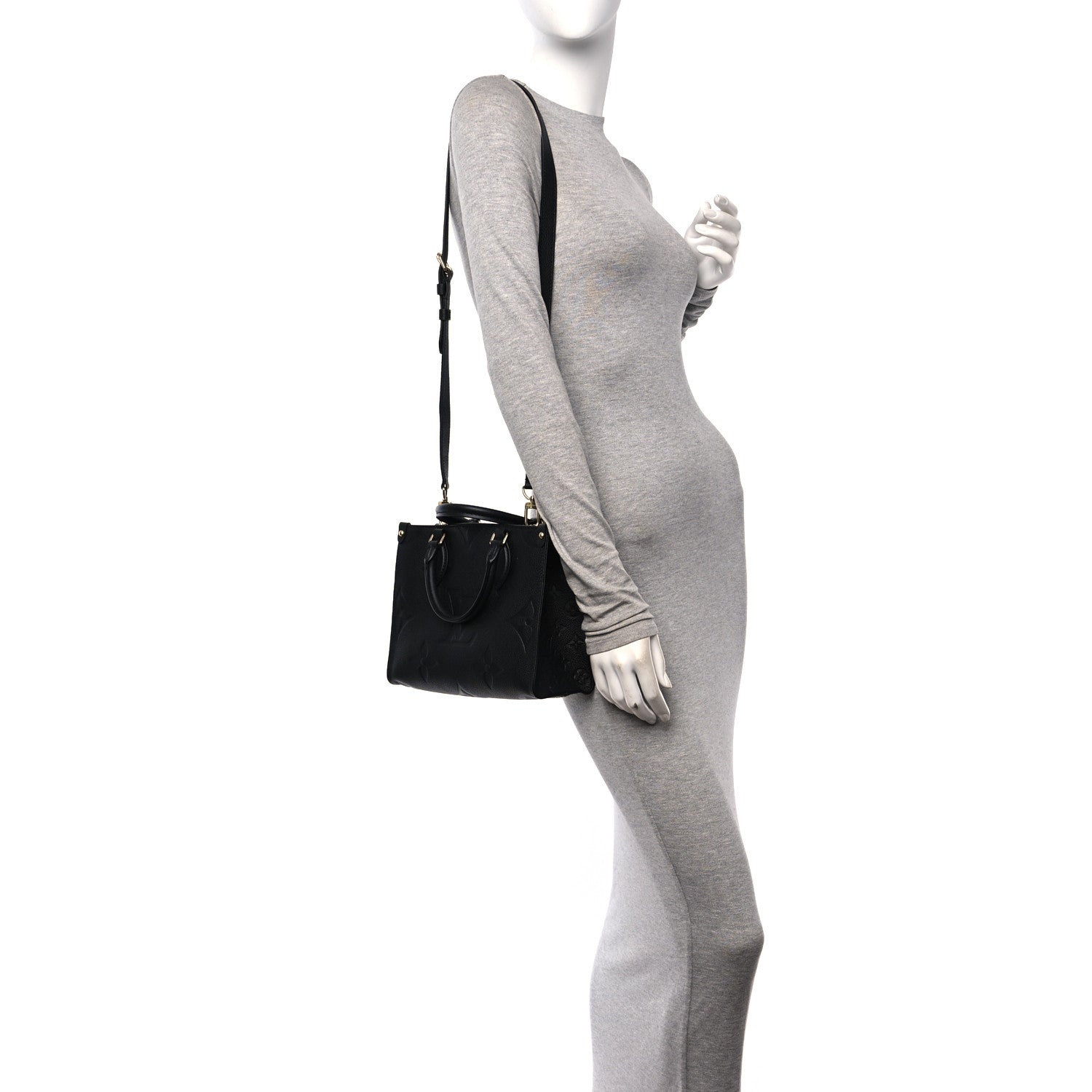 Louis Vuitton Empreinte Monogram Giant Onthego PM Black 2 of 9
