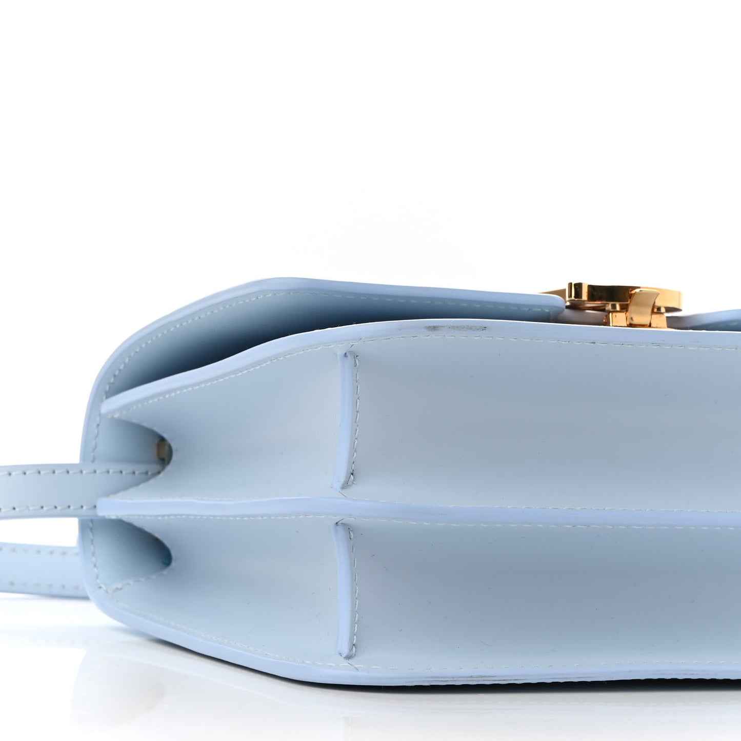 Calfskin Small TB Bag Pale Blue