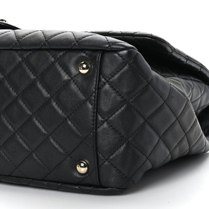 Chanel Calfskin Quilted XXL Travel Flap Bag Black 9 of 9