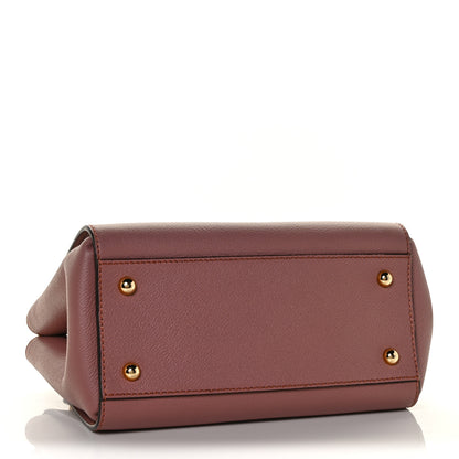 Burberry Soft Grain Calfskin Small Buckle Tote Dusty Pink 4 of 12