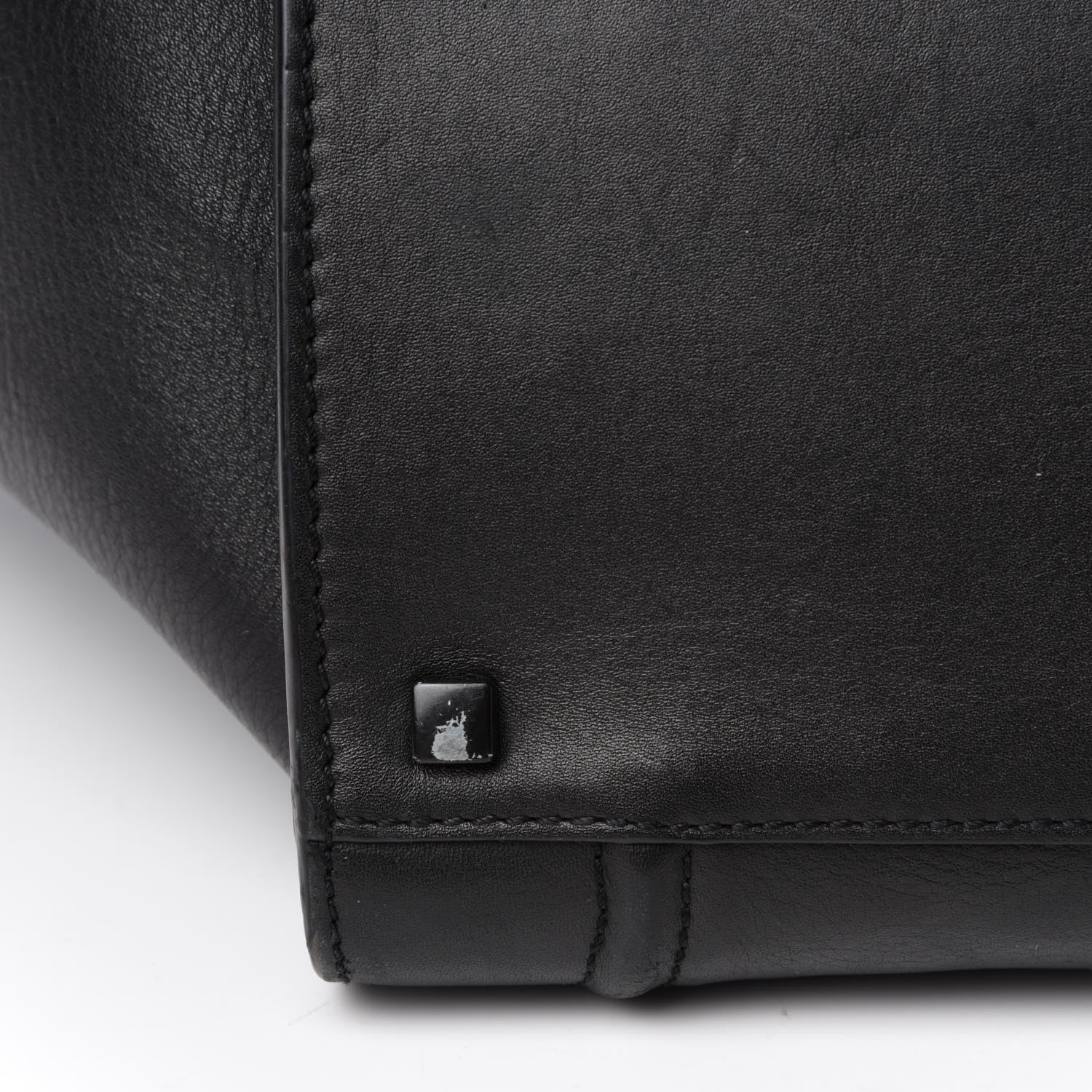 Celine Grained Calfskin Medium Phantom Luggage Black 10 of 18
