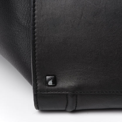 Celine Grained Calfskin Medium Phantom Luggage Black 10 of 18