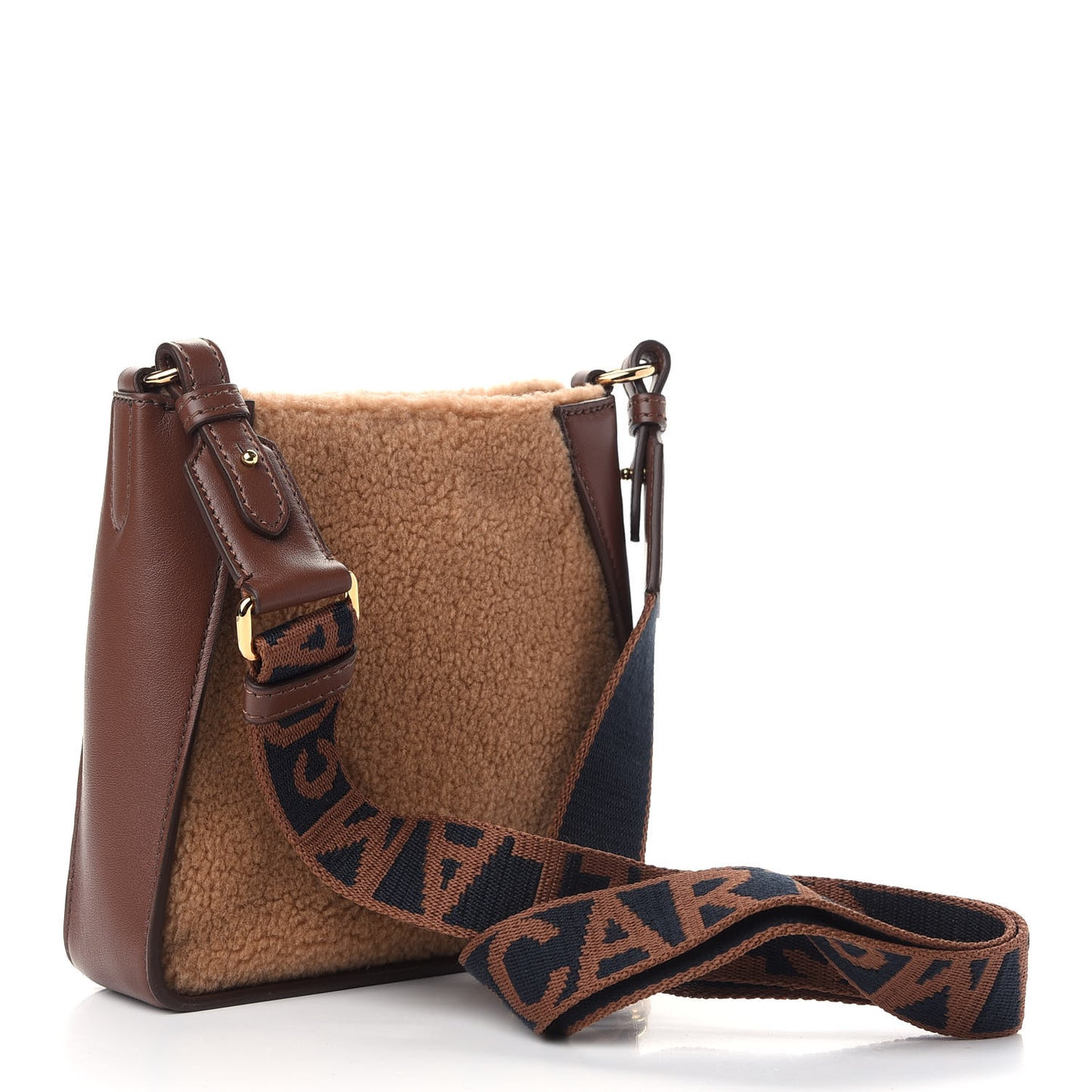 Teddy Mat Logo Crossbody Biscuit