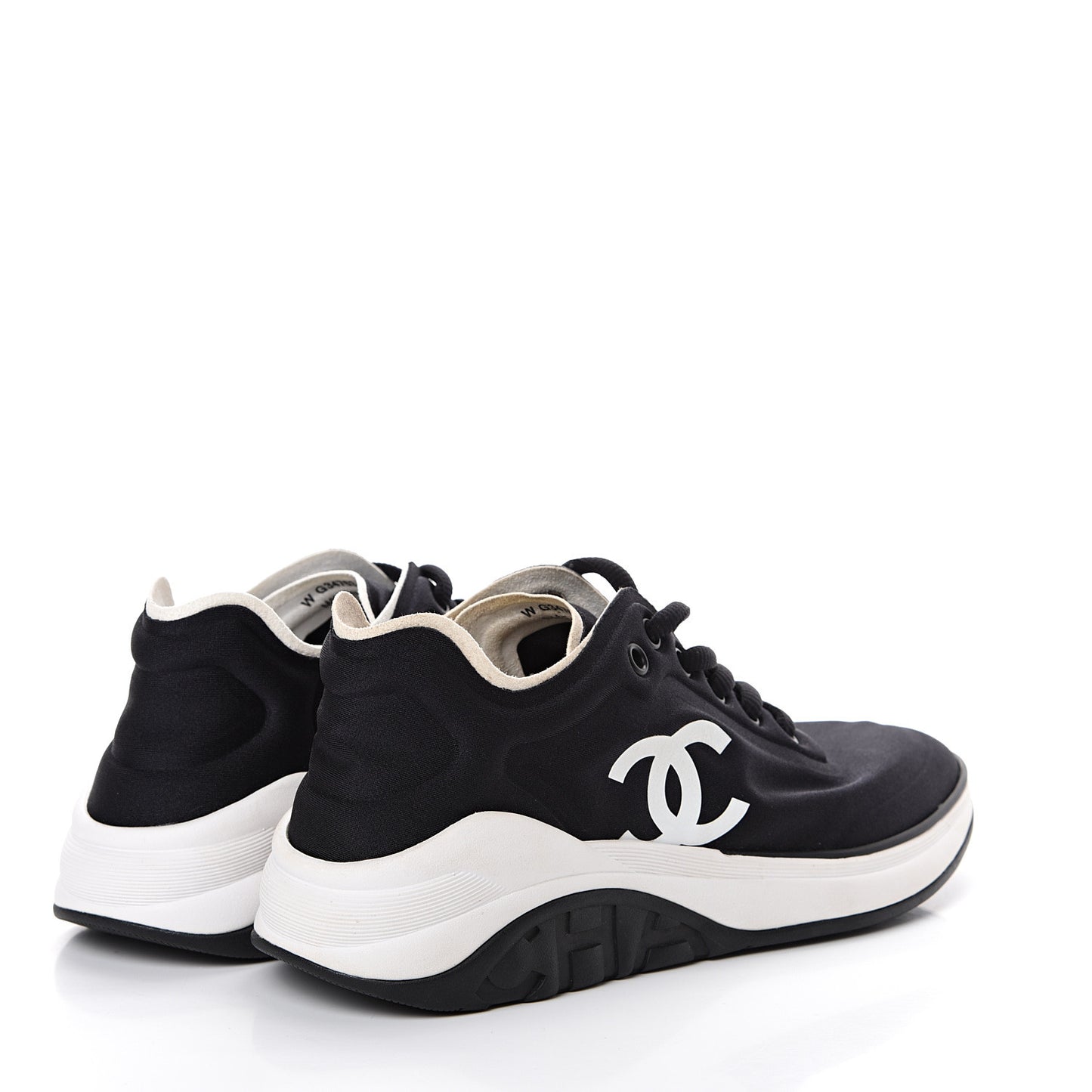 Lycra Womens CC Sneakers 35.5 Black