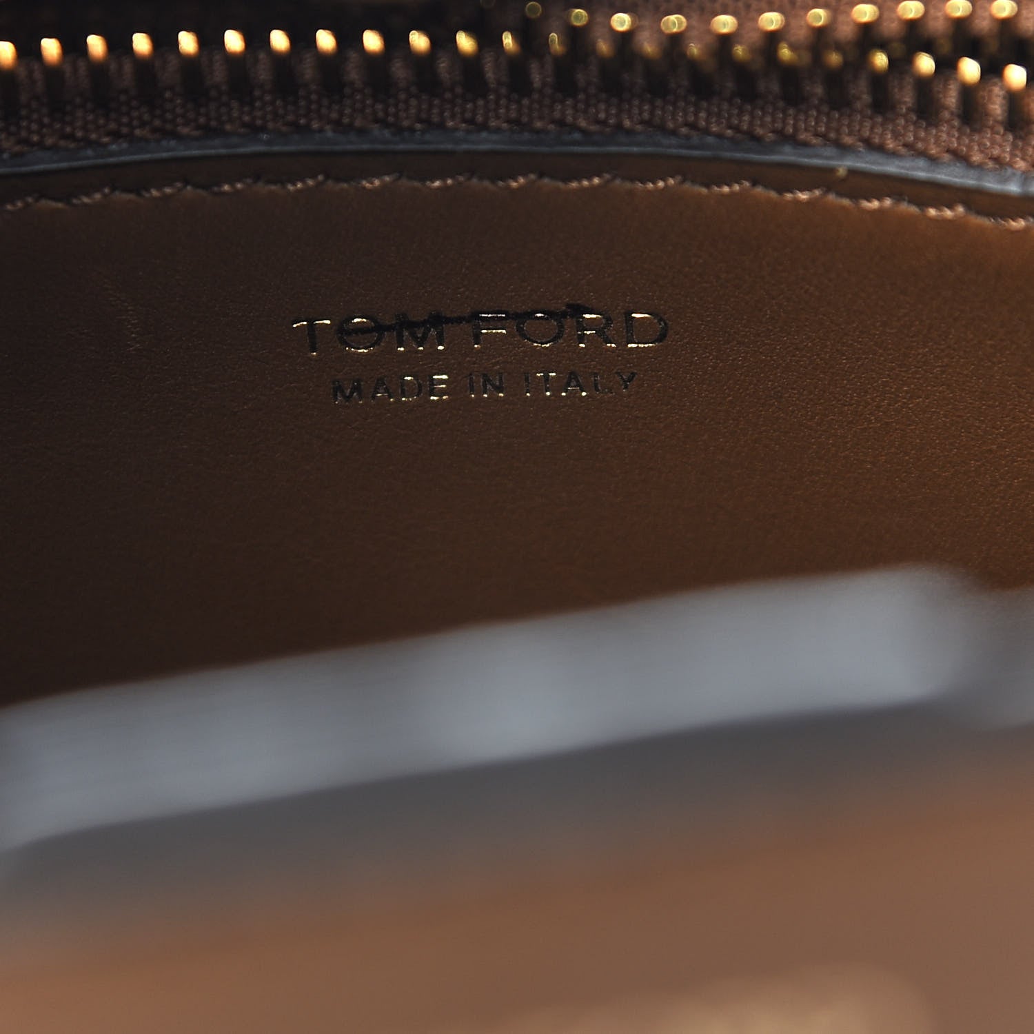 Tom Ford Calfskin T Twist Crossbody Bag Brown 11 of 12