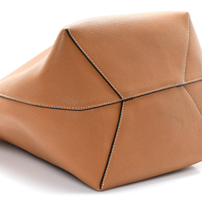 Loewe Calfskin Belted Balloon Bucket Shoulder Bag Tan 8 of 10