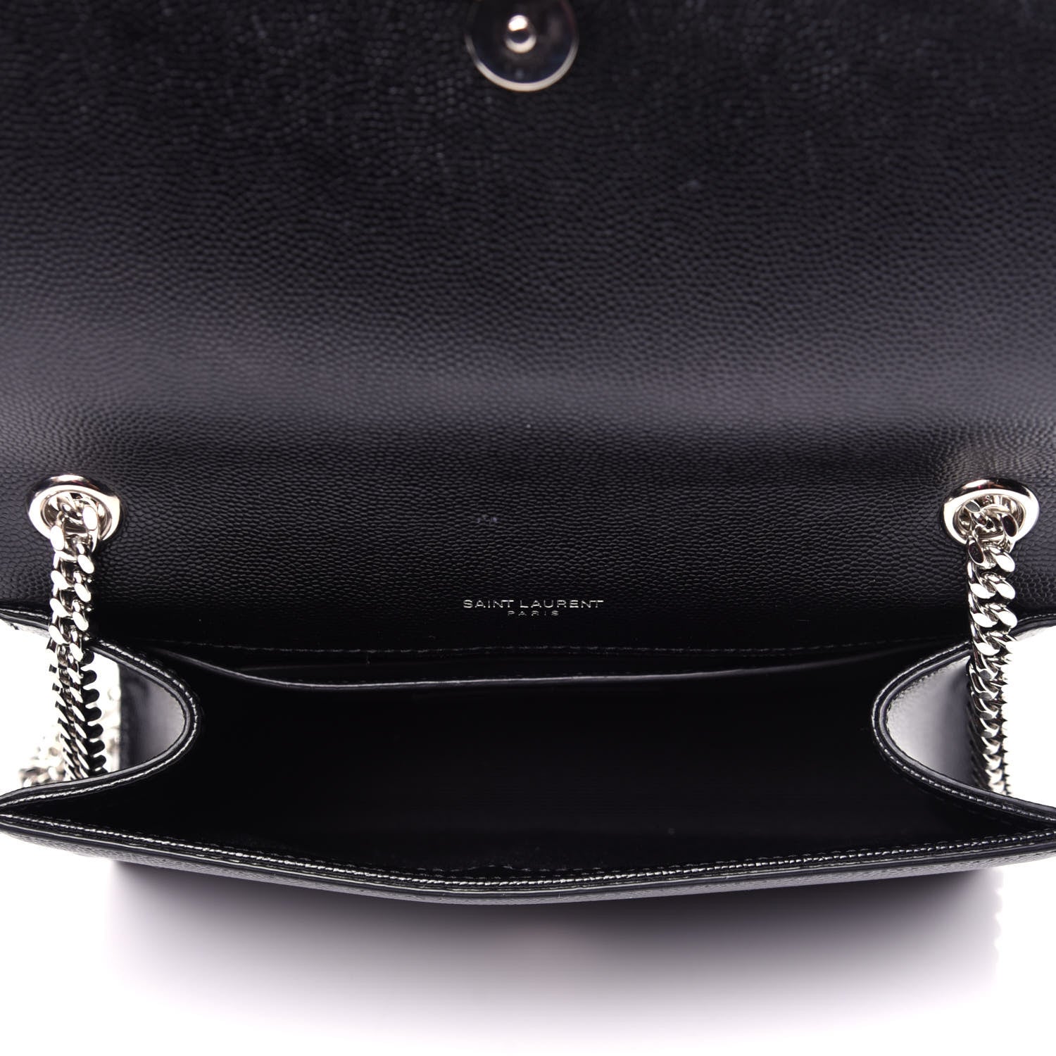 Saint Laurent Calfskin Small Classic Monogram Kate Tassel Satchel Black 5 of 15