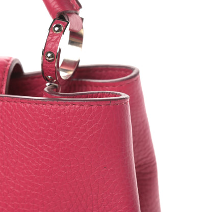 Louis Vuitton Taurillon Capucines MM Fuchsia 8 of 12