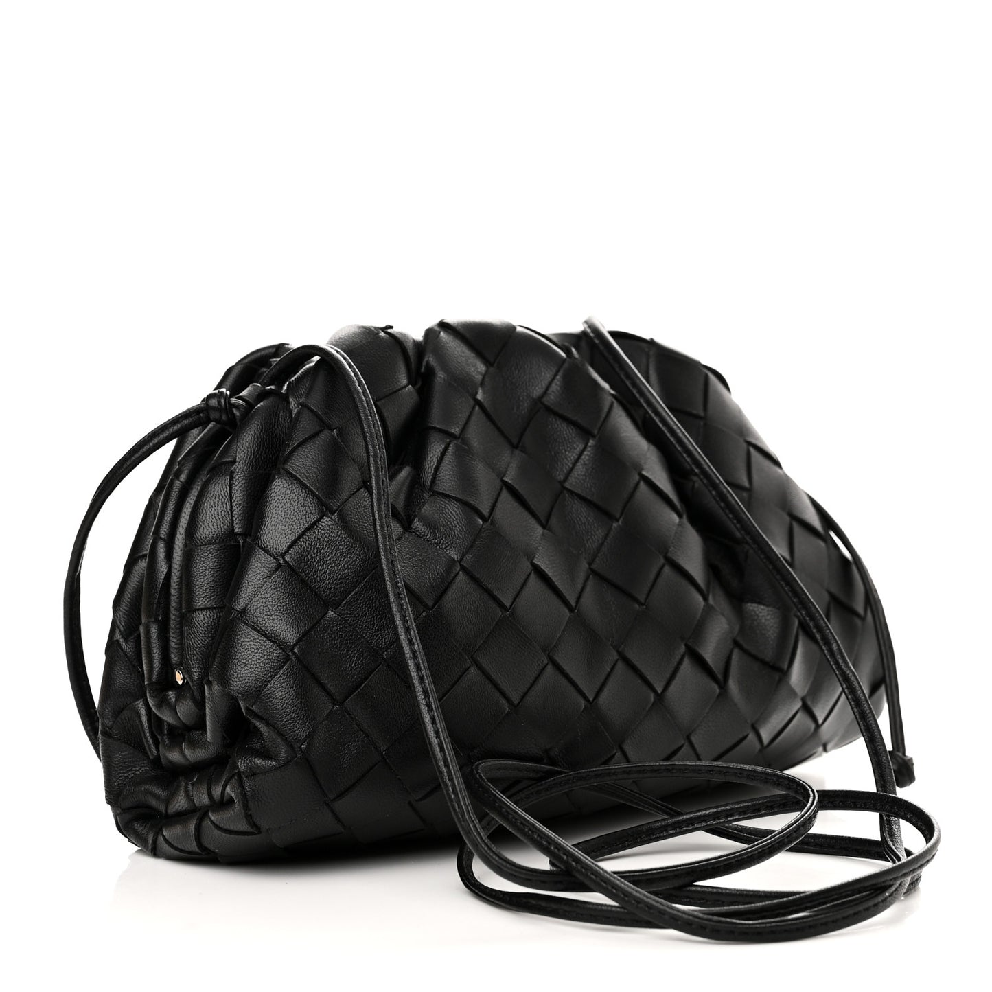 Nappa Intrecciato The Mini Pouch Black