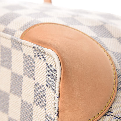 Louis Vuitton Damier Azur Hampstead MM 17 of 19