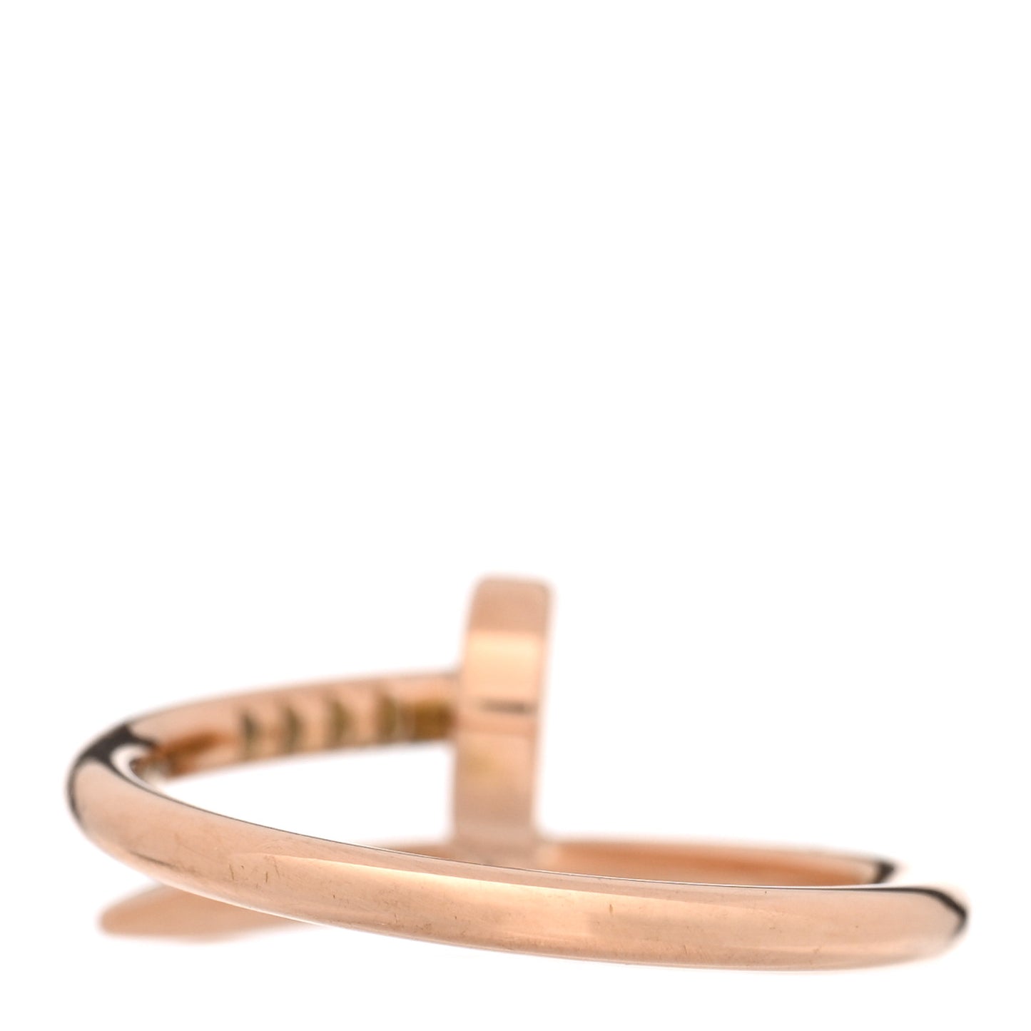 18K Pink Gold Small Juste Un Clou Ring 48 4.5