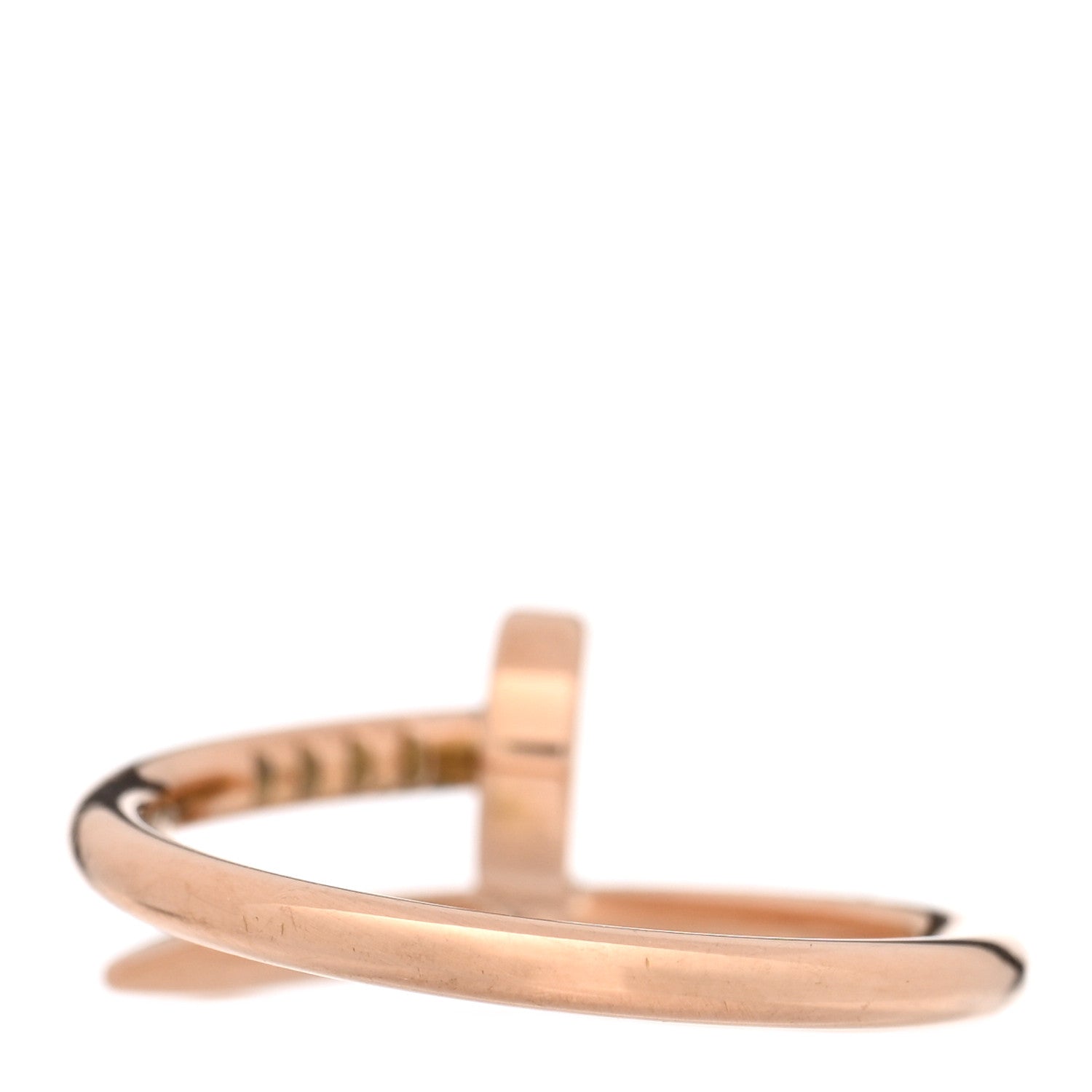 Cartier 18K Pink Gold Small Juste Un Clou Ring 48 4.5 3 of 5