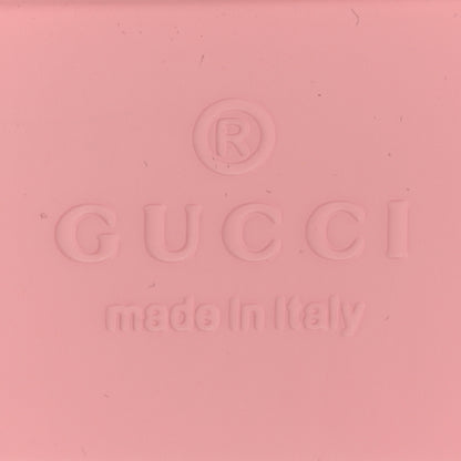 Gucci Rubber Mini Double G Womens Isla Dad Sandals 37 Wild Rose 6 of 11