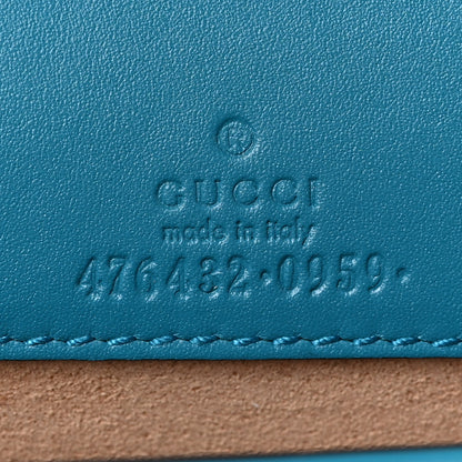 Gucci Velvet Super Mini Dionysus Shoulder Bag Pavone Cyan 10 of 14