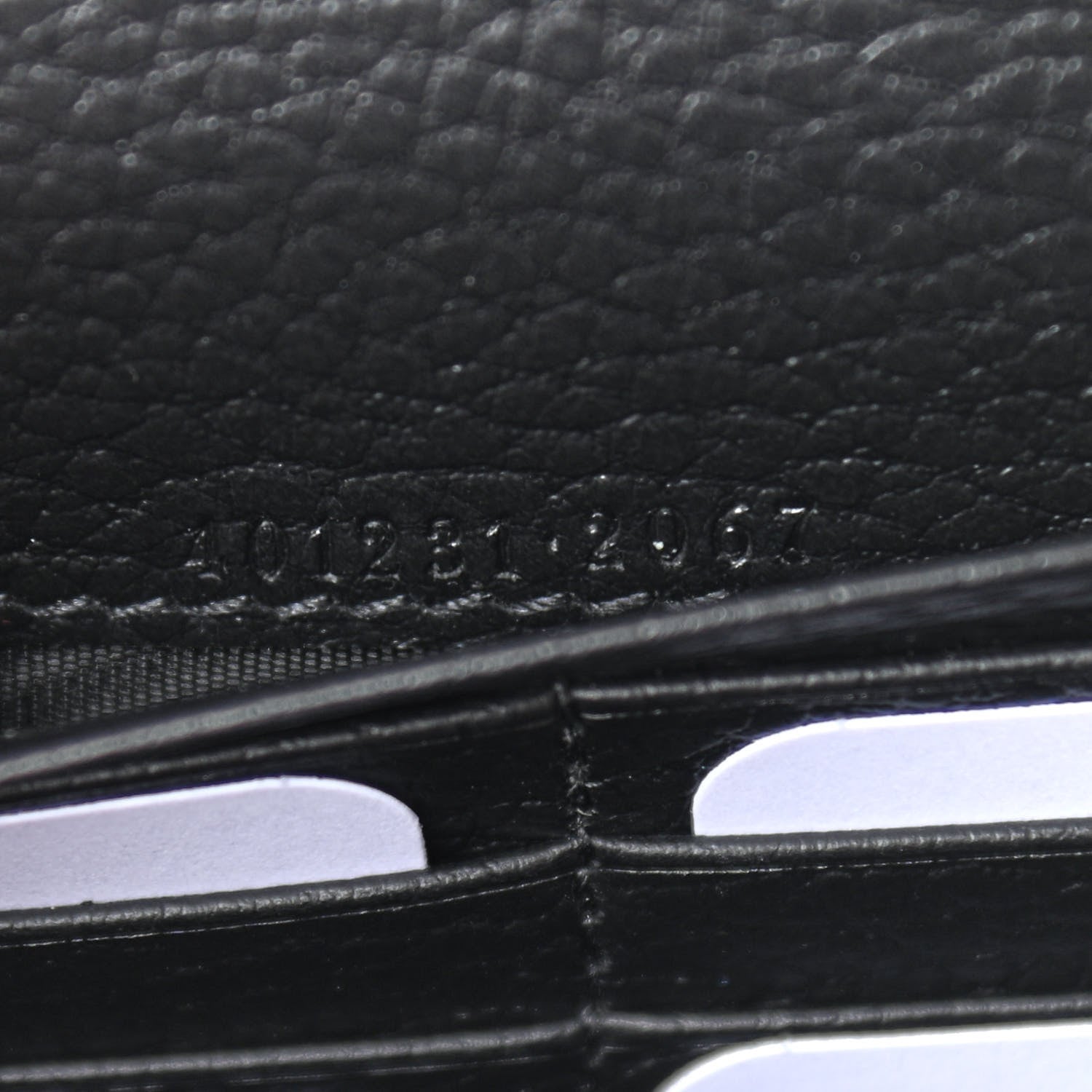 Gucci Calfskin Mini Dionysus Chain Wallet Black 6 of 10
