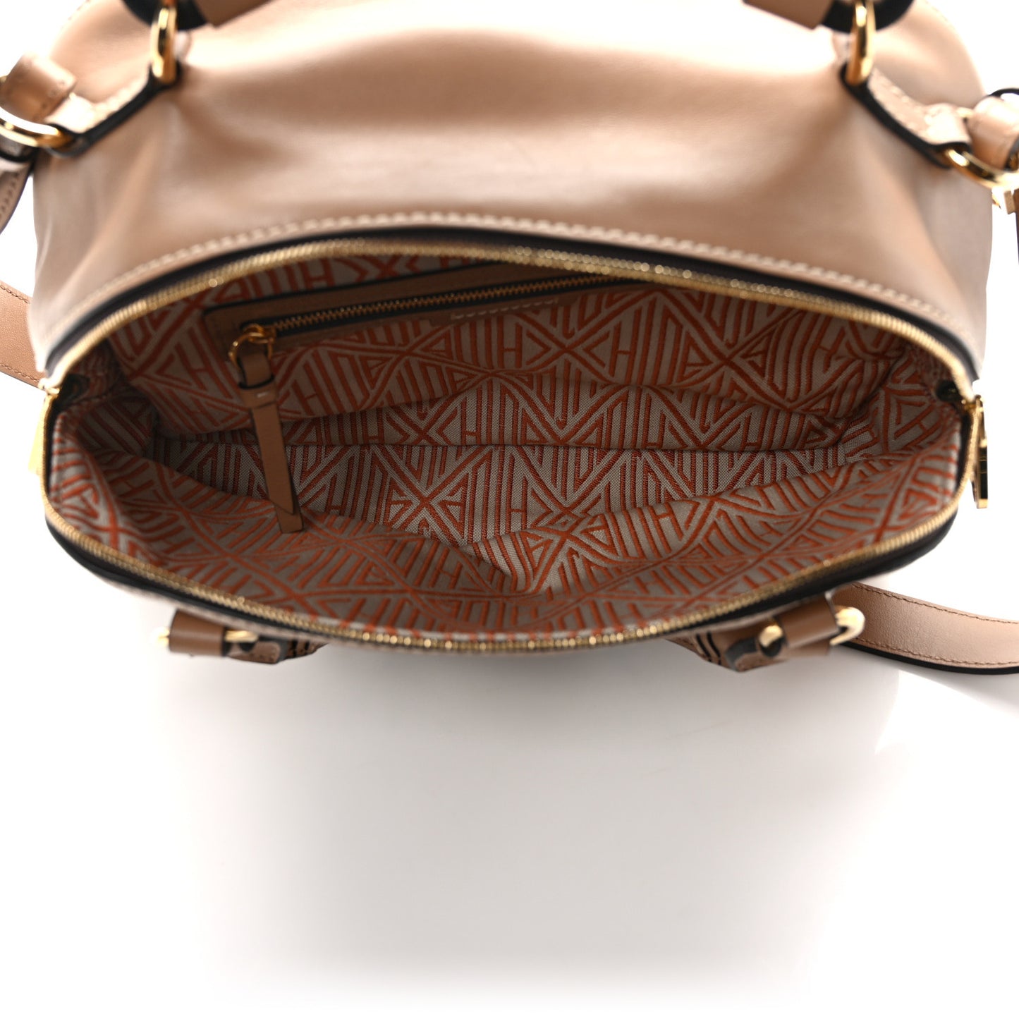 Calfskin Medium Daria Cement Brown