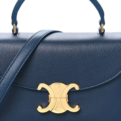 Celine Supple Grained Calfskin Teen Nino Teal Blue 7 of 9