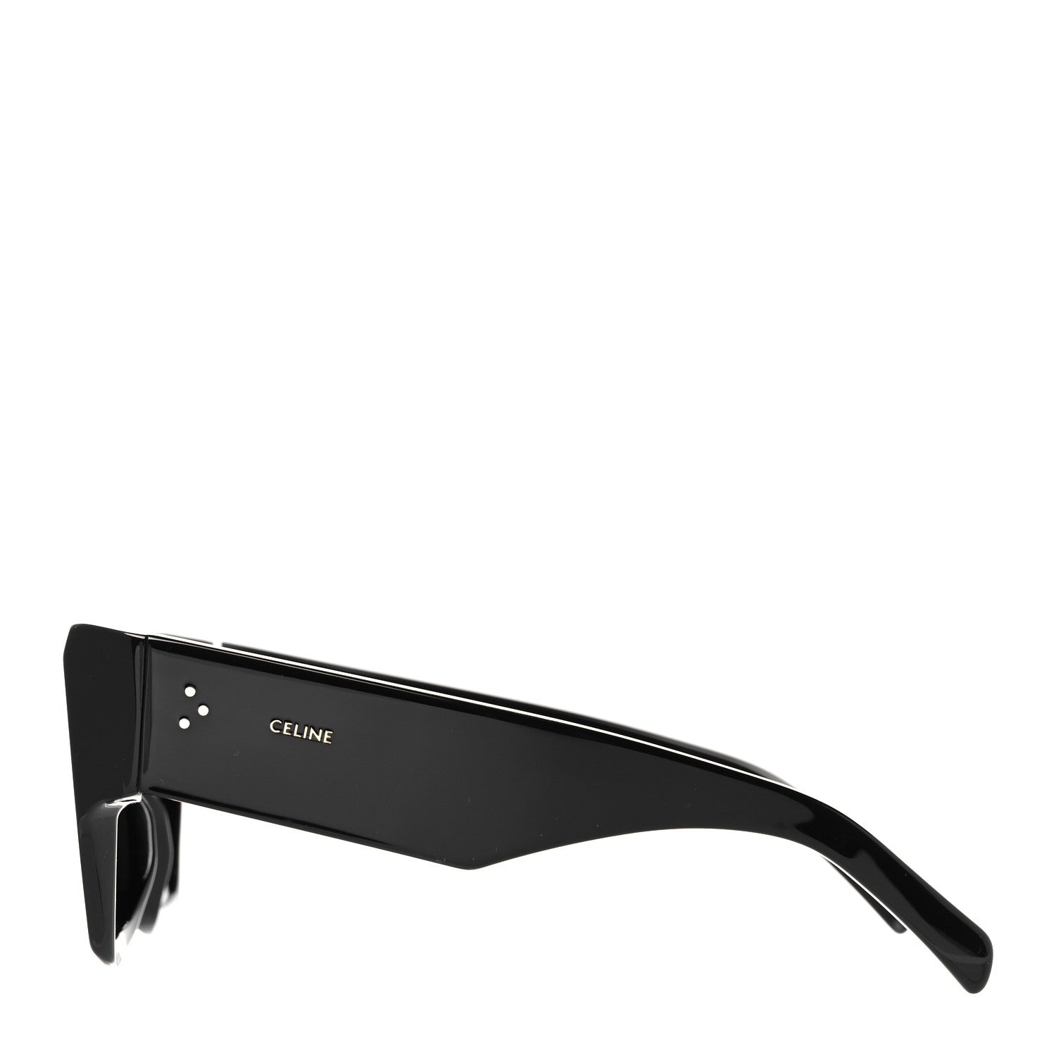 Celine Rectangular Sunglasses CL400921 Black 2 of 7