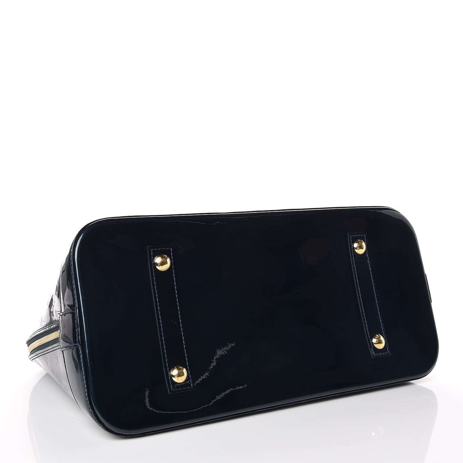 Louis Vuitton Vernis Alma GM Blue Nuit 4 of 9