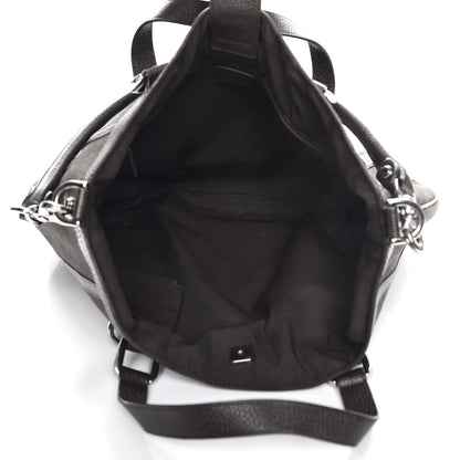 Gucci Monogram Medium Abbey Convertible Tote Dark Brown 6 of 11