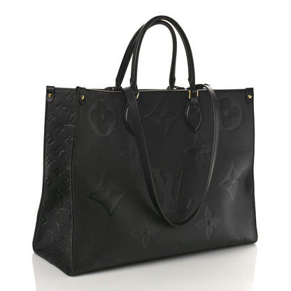 Louis Vuitton Empreinte Monogram Giant Onthego GM Black 2 of 8