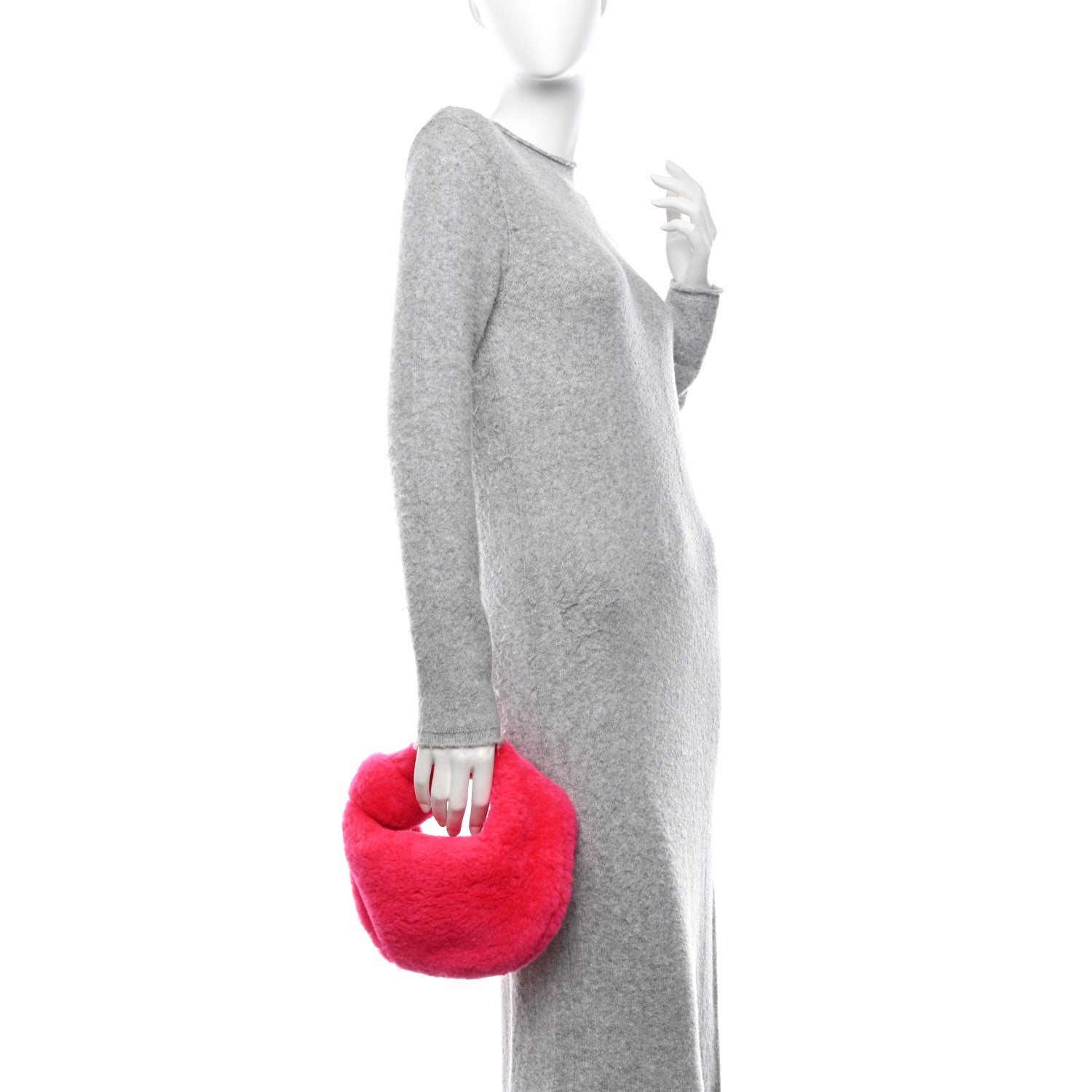 Bottega Veneta Shearling Mini Jodie Lollipop 2 of 11