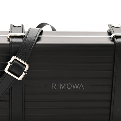 Christian Dior X RIMOWA Aluminum Personal Clutch On Strap Black 8 of 9