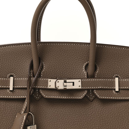 Hermes Togo Birkin 25 Etoupe 8 of 11