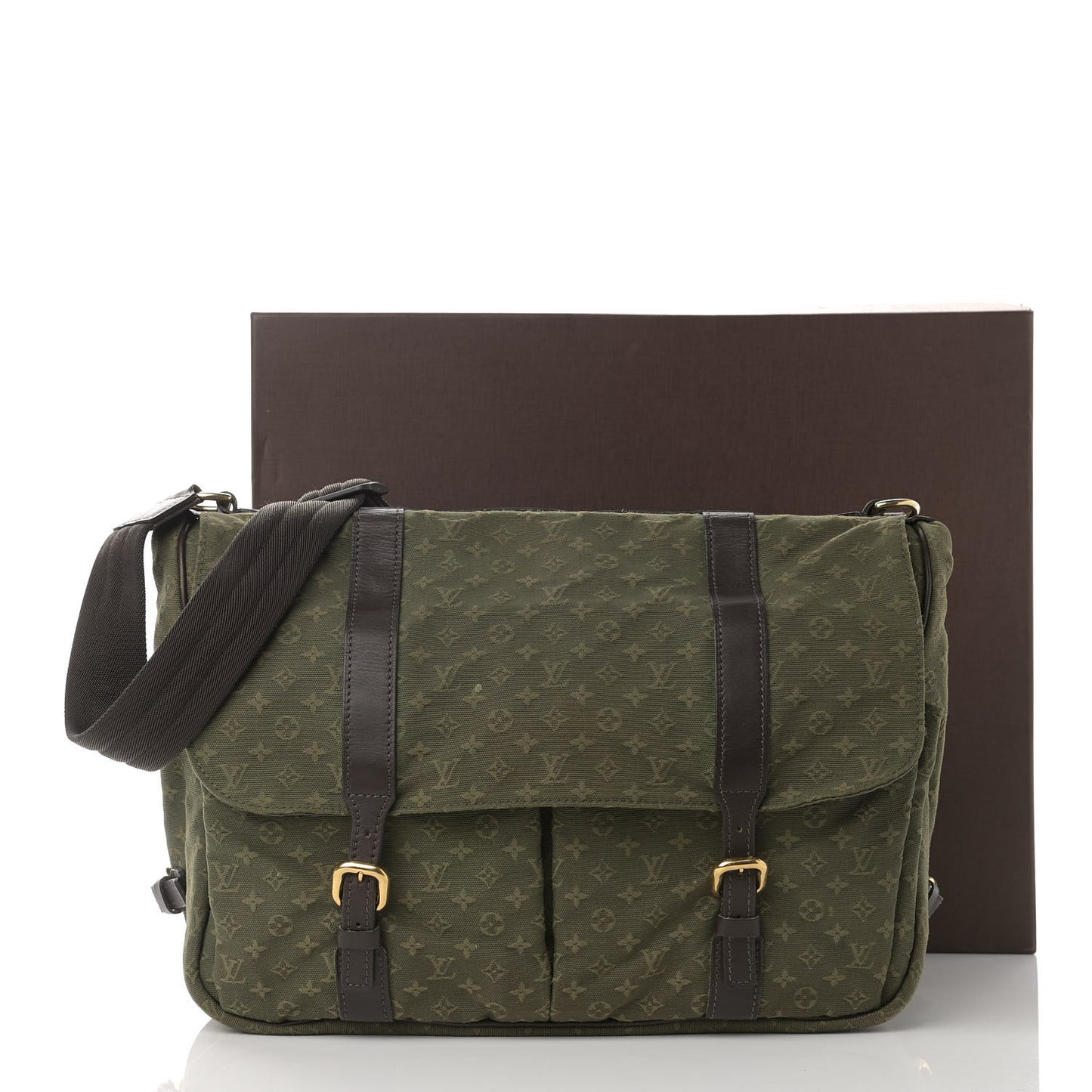 Mini Lin Sac a Langer Diaper Bag Kaki