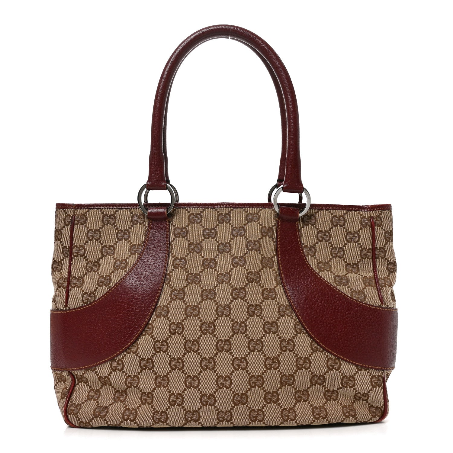 Gucci Monogram Shoulder Bag Red 1 of 11