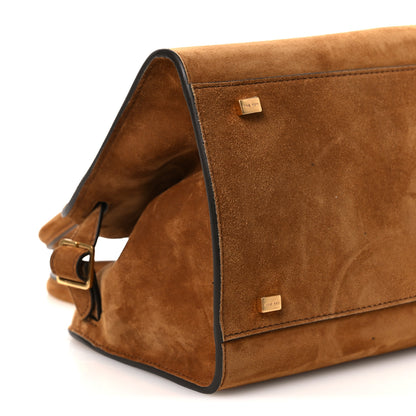 The Row Suede Soft Margaux 10 Bag Cider Ang 8 of 9