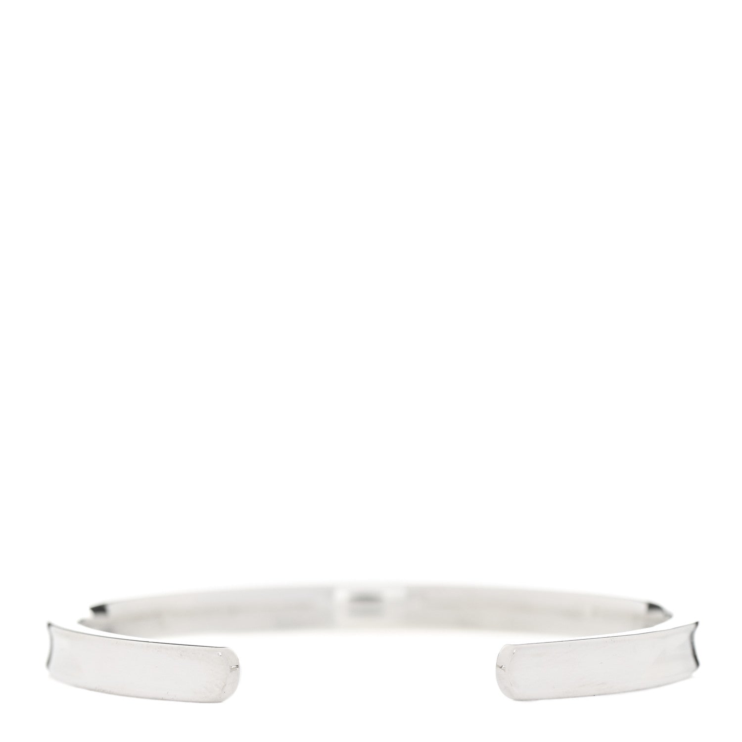 Tiffany Sterling Silver Narrow 1837 Cuff Bracelet 2 of 3