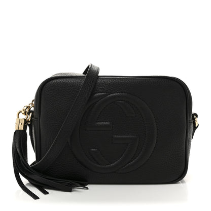 Gucci Pebbled Calfskin Small Soho Disco Bag Black 1 of 11