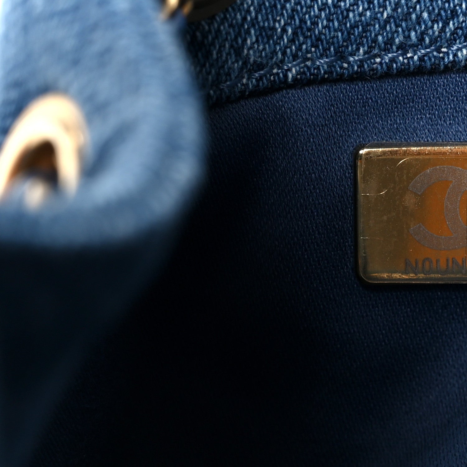 Chanel Washed Denim Quilted Mini Chanel 25 Handbag Blue 7 of 11