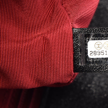 Chanel Lambskin Quilted Maxi 19 Flap Black 7 of 10