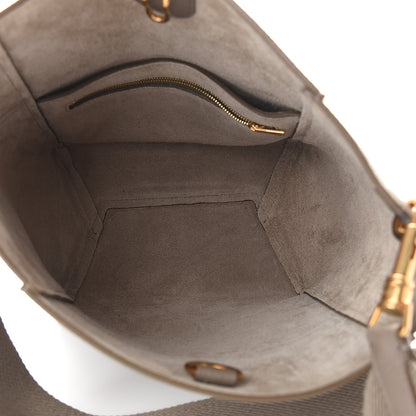 Celine Soft Grained Calfskin Small Sangle Bucket Bag Taupe 5 of 9